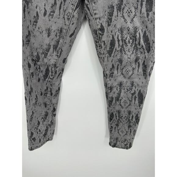 Dear John Gisele Grey Printed High Waisted Skinny Jeans Women's Size 28 - Picture 3 of 11